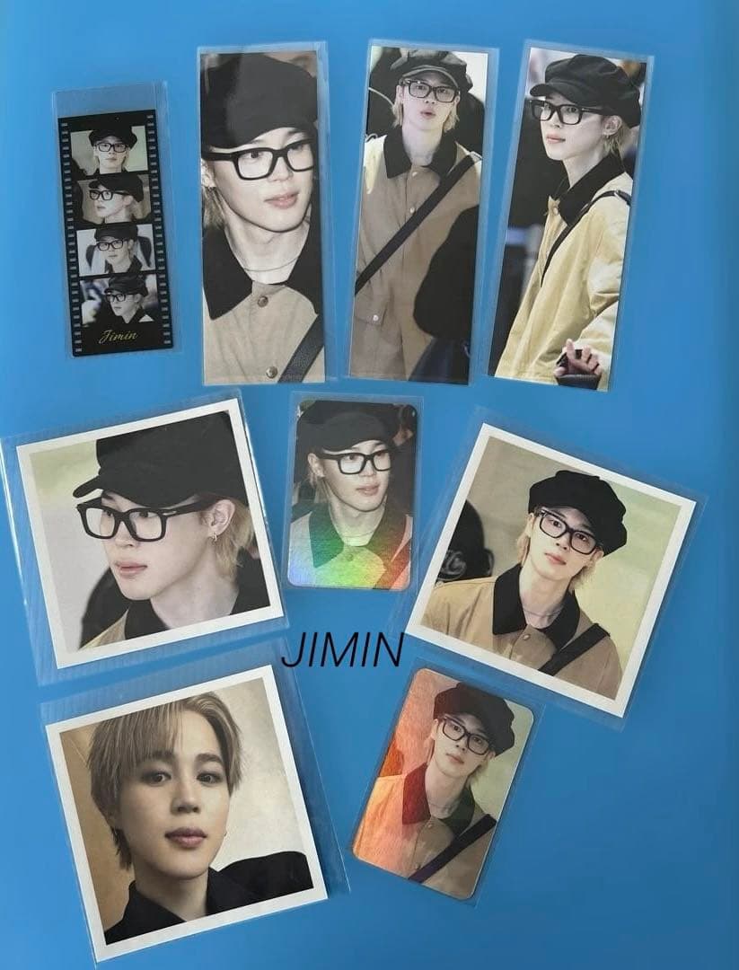 BTS JIMIN ブックマーク・ロングステッカー・ましかくフォト・フォト