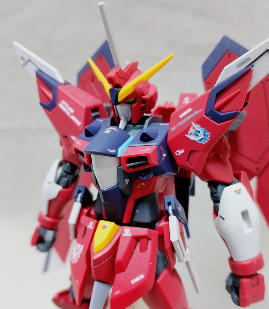 完成品 HG 1/144 イモータルジャスティスガンダム 組立て済 ジャンク