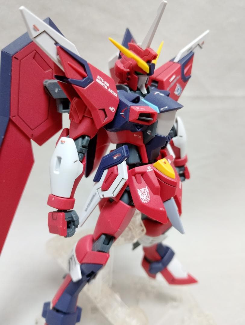 完成品 HG 1/144 イモータルジャスティスガンダム 組立て済 ジャンク