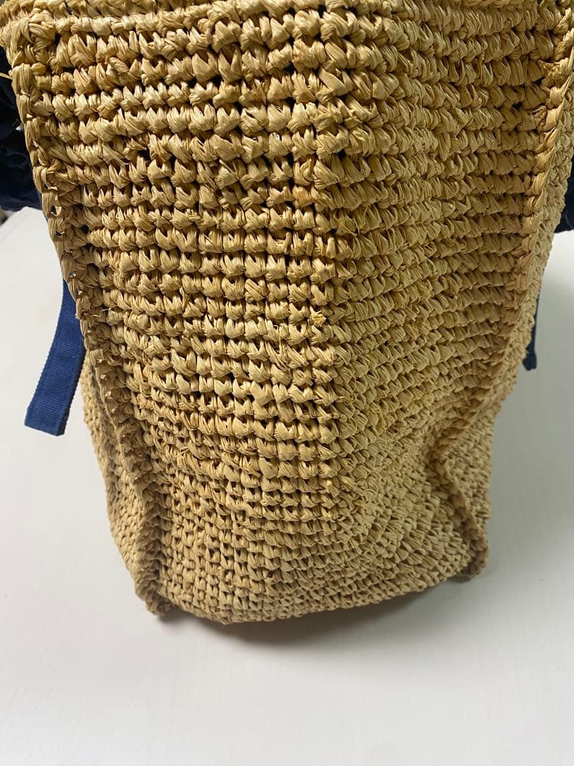 LUDLOW】ラドロー グレープハンドル かごバッグ - メルカリ