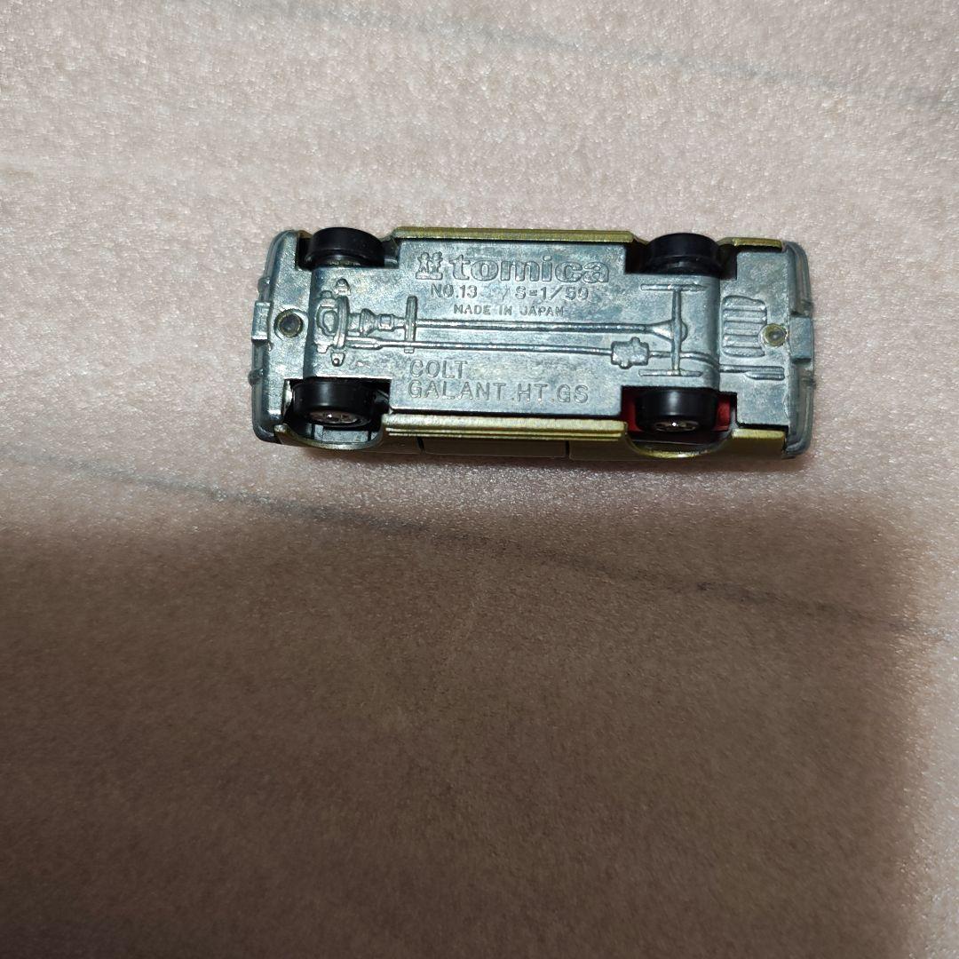 トミカ 19 コルトギャランハードトップ　黒箱　美品