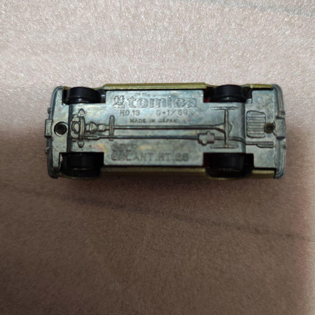 トミカ 19 コルトギャランハードトップ　黒箱　美品