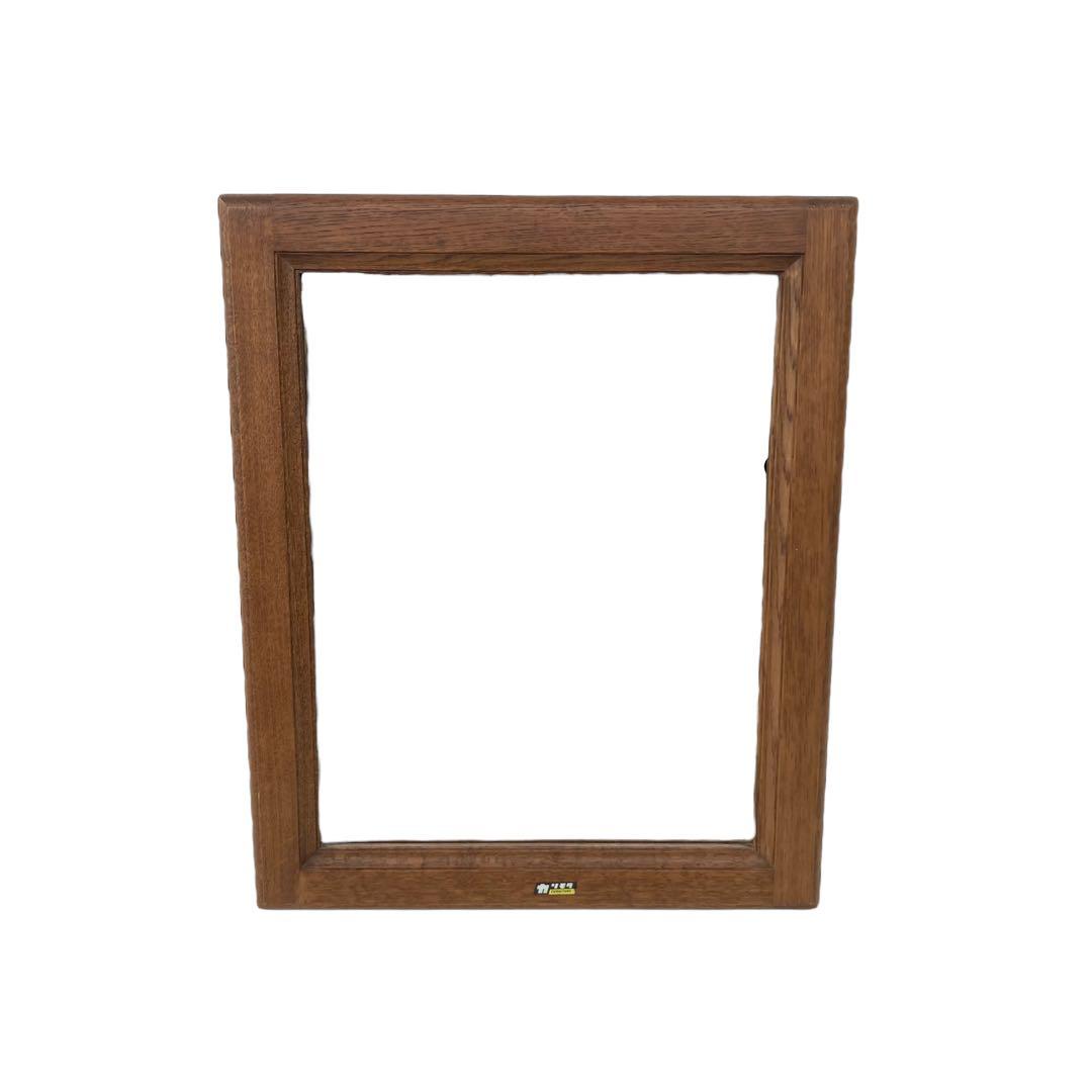 希少 オールドカリモク karimoku スクエア　ウォールミラー 壁掛け鏡