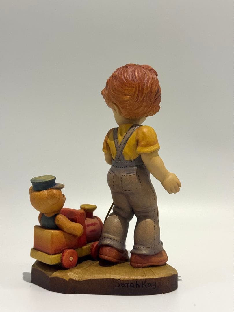 ANRI 木彫り人形 2000体限定 アンリ フィギュア フィギュリン