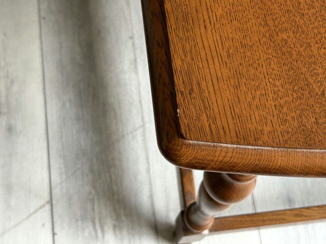 希少ホビンレッグサイドテーブルローテーブルアンティーククラシックSG