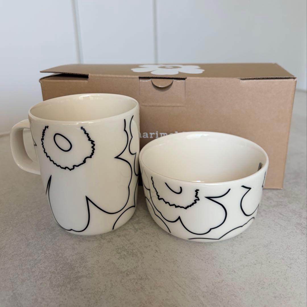 marimekko マグカップ　プレート　ボウル　3点セット