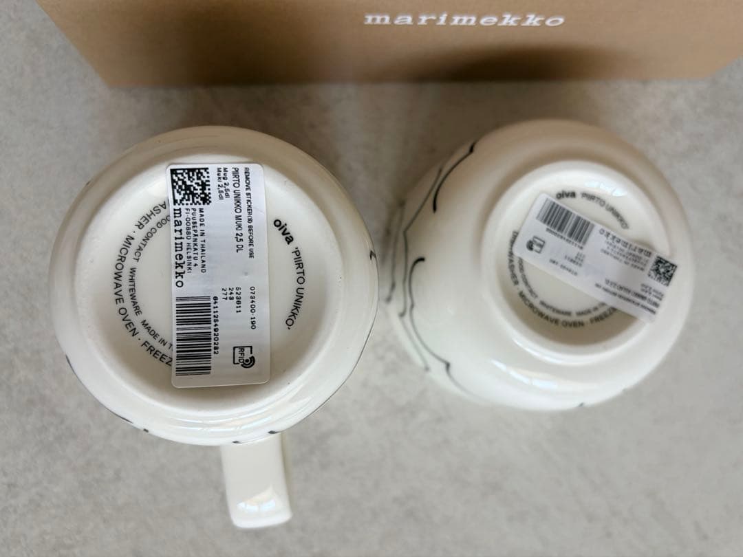 marimekko マグカップ　プレート　ボウル　3点セット