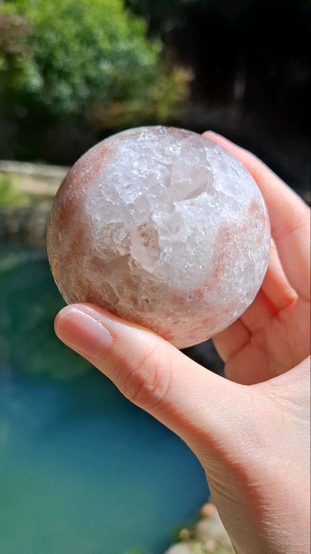 ピンクアメジストスフィア【可憐】