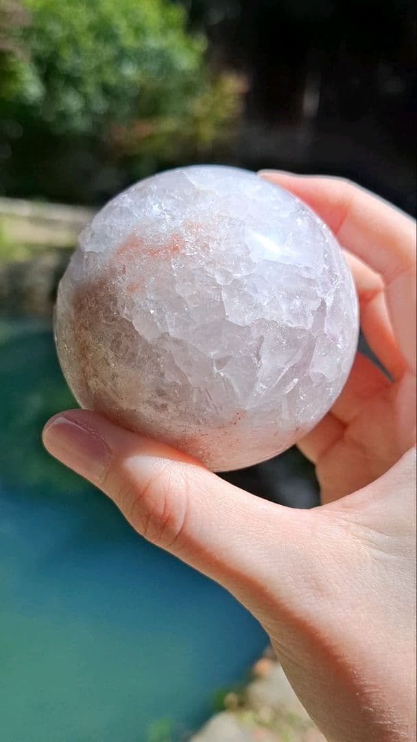 ピンクアメジストスフィア【可憐】