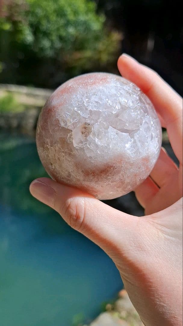 ピンクアメジストスフィア【可憐】