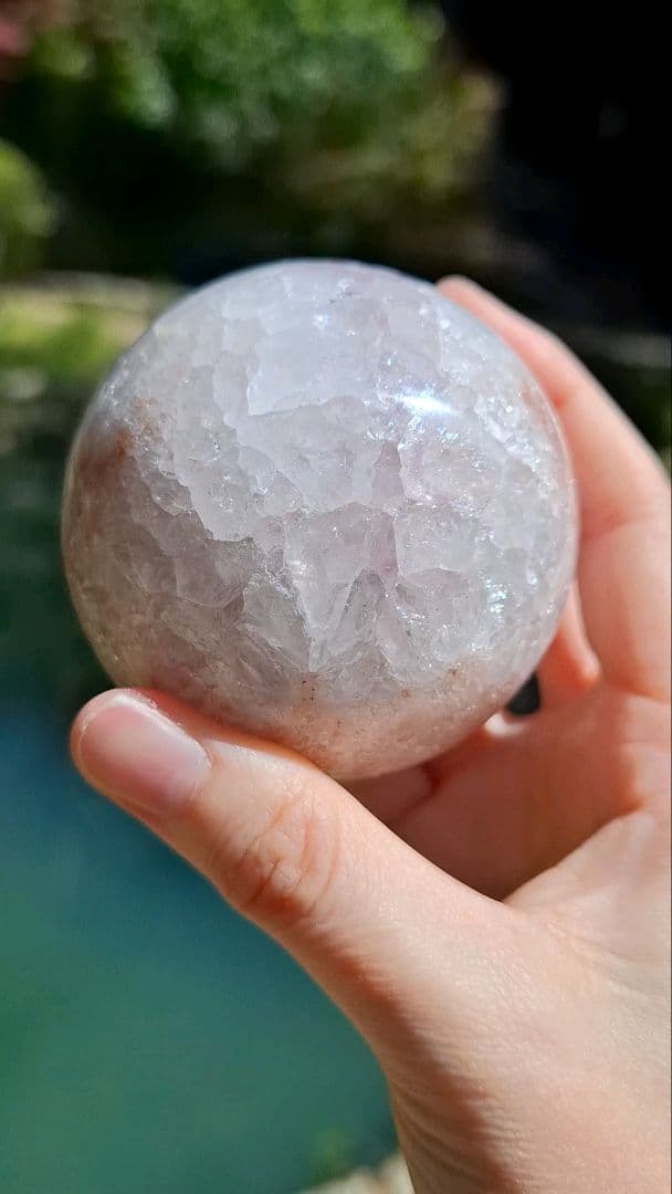 ピンクアメジストスフィア【可憐】