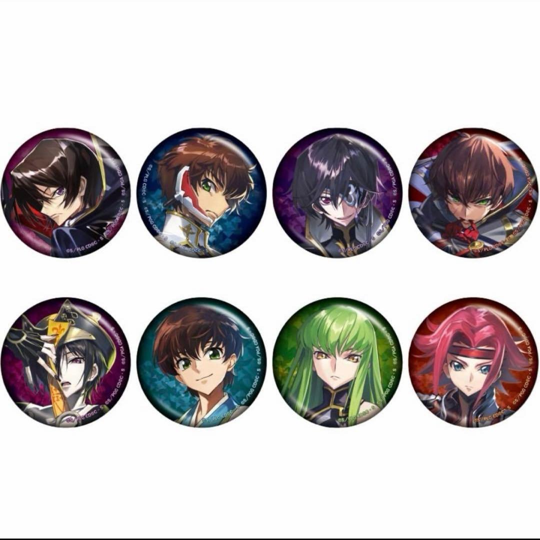 開始価格2/25まで限定値下】コードギアス メタリック缶バッジ - メルカリ