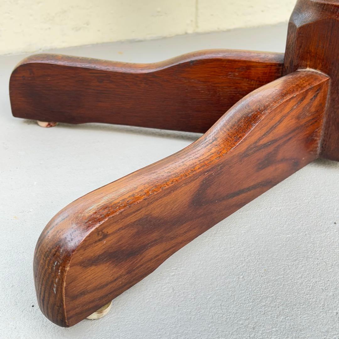 昭和レトロ　喫茶店にあった頑丈なテーブル　ビンテージ