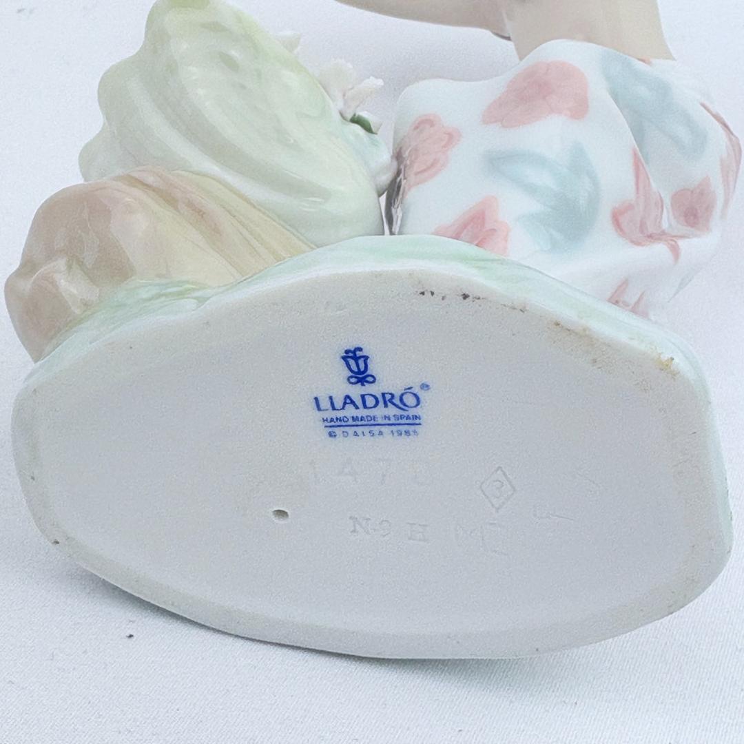 リヤドロ LLADRO 1478 アロハ 廃盤 希少 ハワイ限定　花　レイ　少女