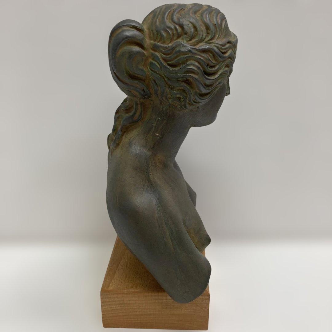 ミロのヴィーナス ブロンズ女性像 木製ベース付き - メルカリ