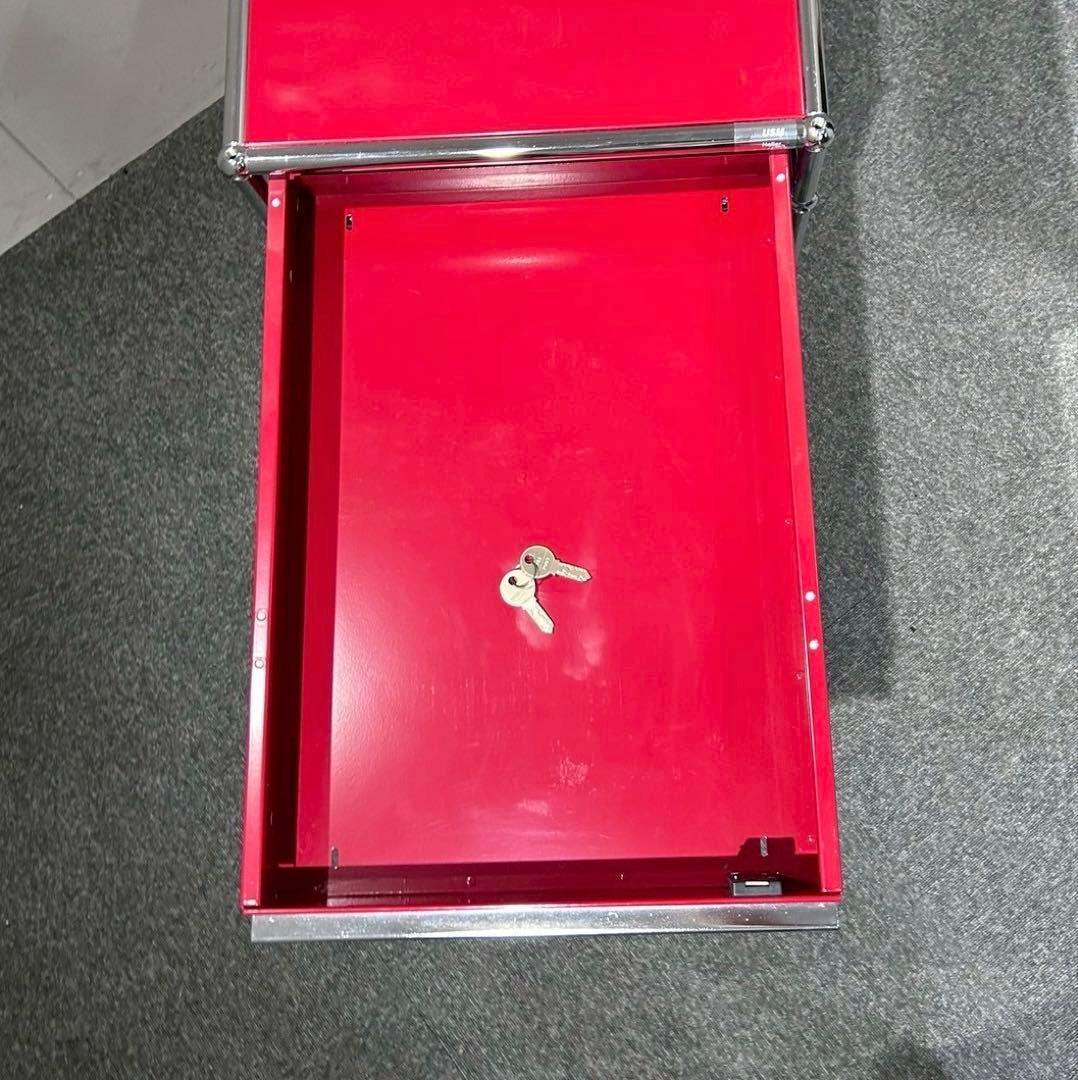 【希少】USM Haller ハラー ワゴン ルビーレッド