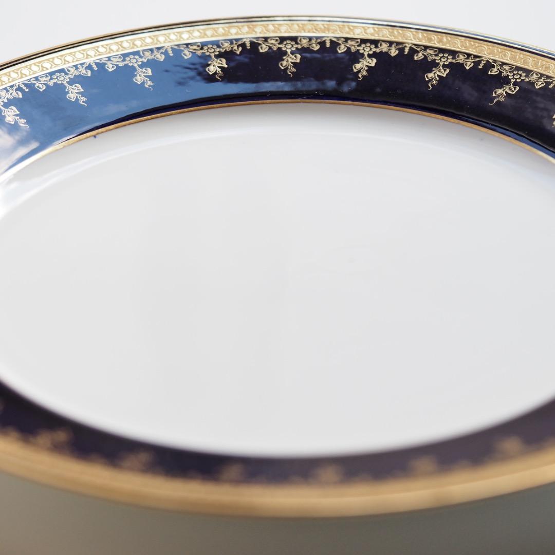 コウルドン 藍地金彩 プレート 径258mm / N83B Cauldon - メルカリ