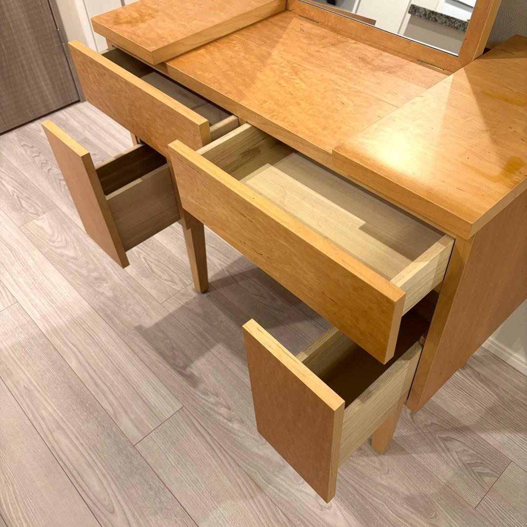 IDEE（イデー） e.a.u エアウ ドレッサー メープル 化粧台