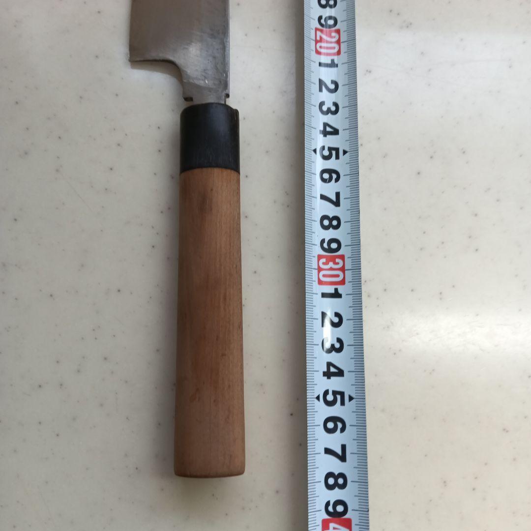 義門　刃渡り約20cm　薄刃包丁