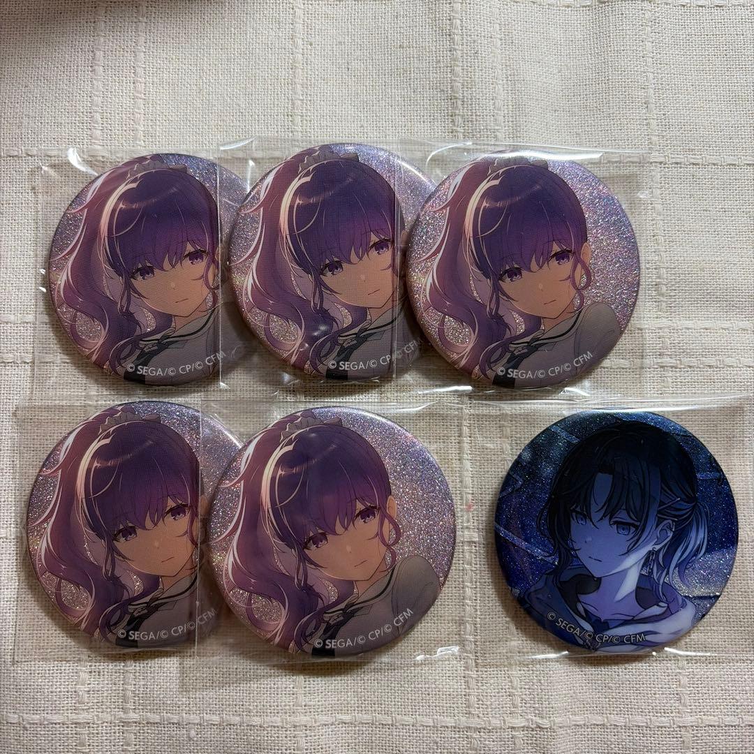 プロセカ 朝比奈まふゆ まふゆ 缶バッチ グリ缶 38B 30B - メルカリ