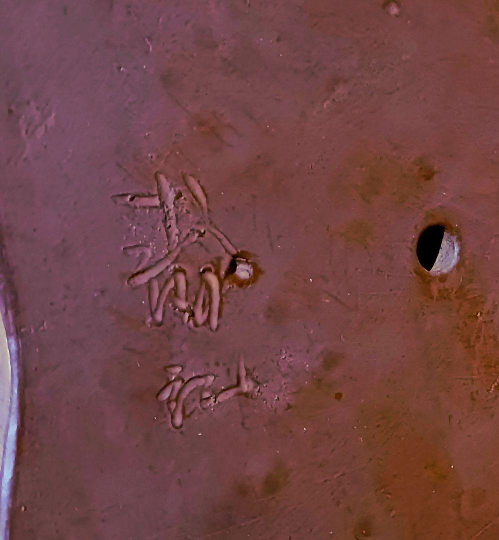 細井平洲銅像 高さ22cm 共箱付 片岡静観作 希少オブジェ