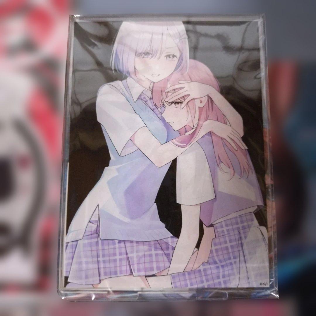 百合漫画　ぜんぶ壊して地獄で愛して　アクスルスタンド3点セット　セット購入者特典