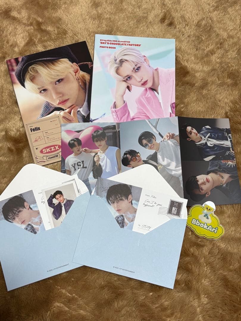 最終値下げ✨️StrayKids Felix Bbok Ari トレカ ぬいぐるみ