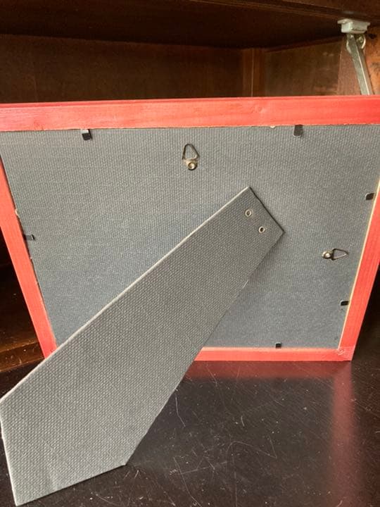 1990年代ものテディプリントアンティークピンク木製フレーム大型レアもの