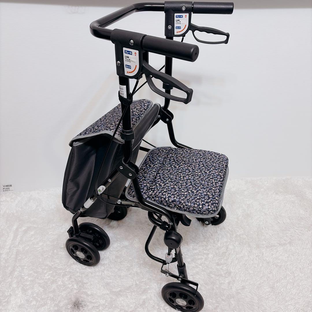 美品 マキテック　U字ハンドル　ux-93fn シルバーカー　2段階 ブレーキ