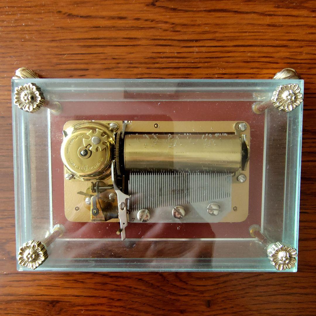 クラシックオルゴール ガラスケース付き