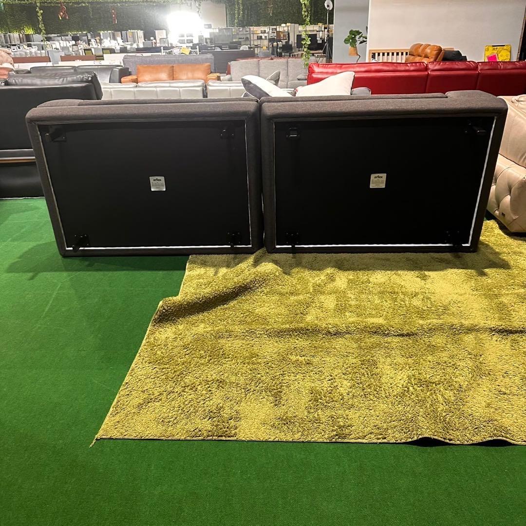 arflex コーナーソファ 幅243 ファブリック 家具 D017