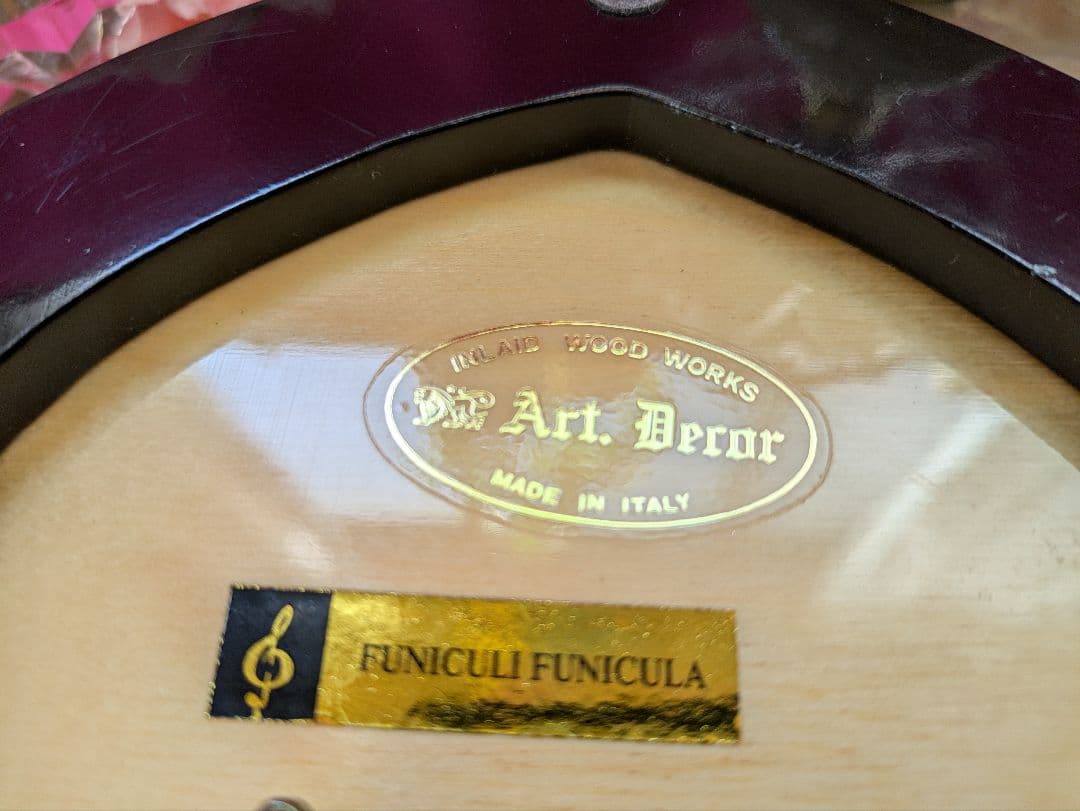 お値下げ✾イタリア製・象嵌ジュエリーボックスオルゴール✾