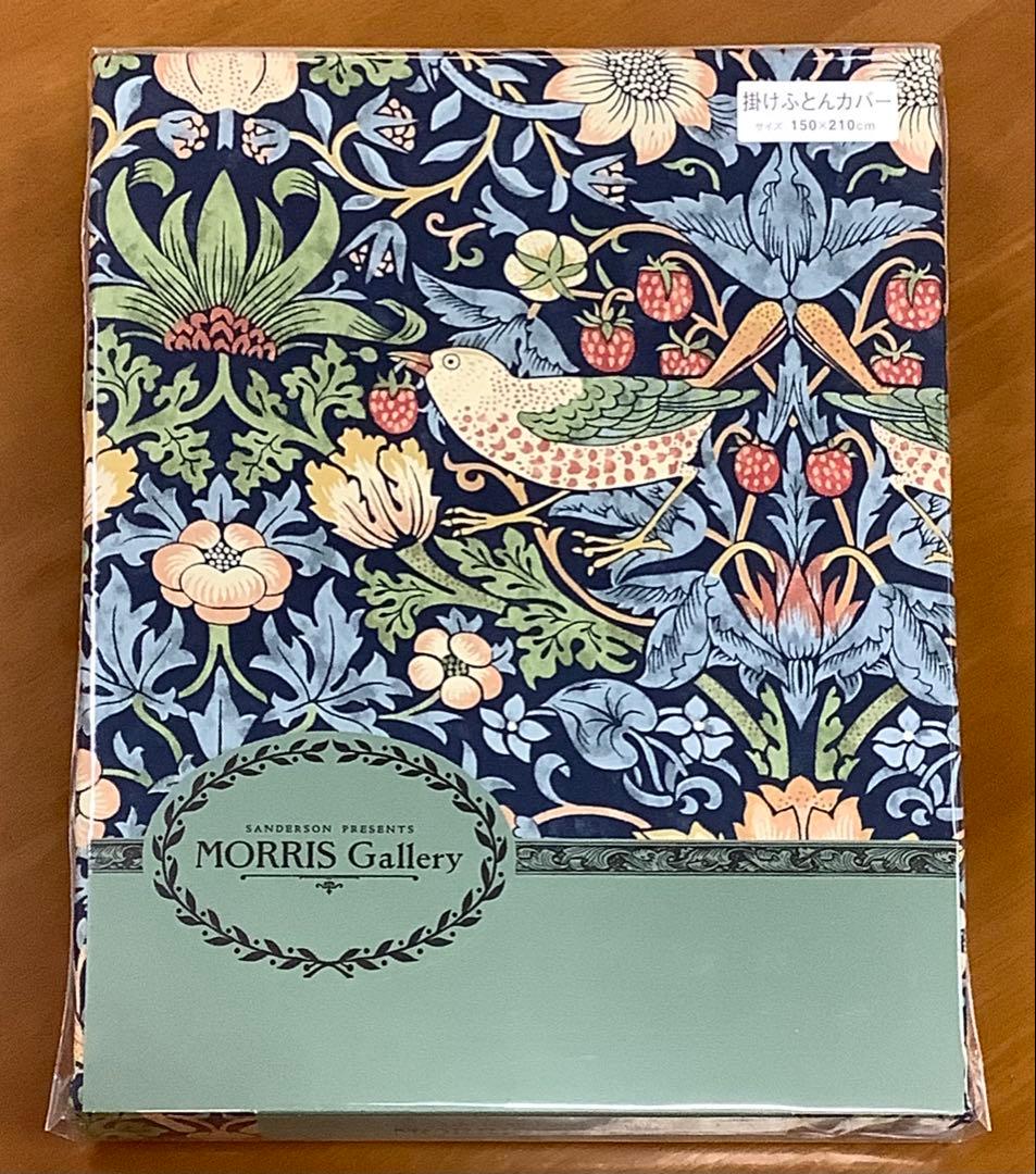 新品未使用 MORRIS Gallery Sanderson 掛カバー ネイビー