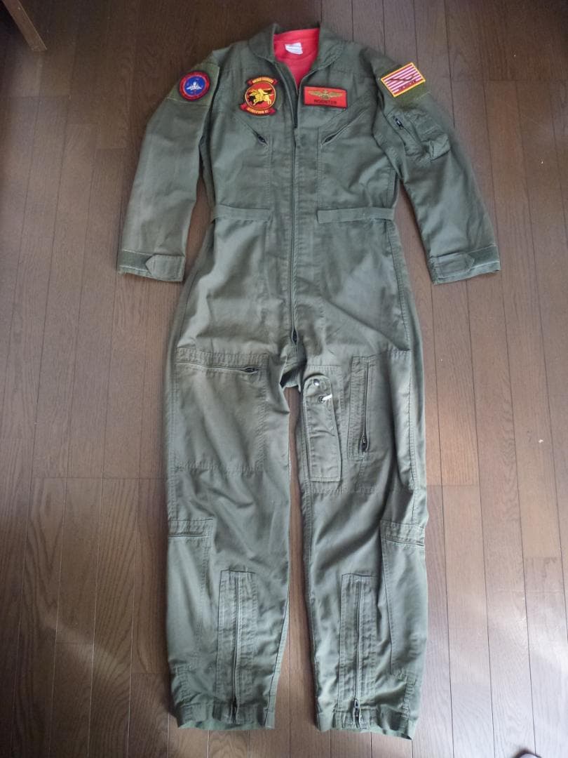 米軍実物フライトギア CWU27飛行服 航空服USN海軍海兵隊USMCパイロット