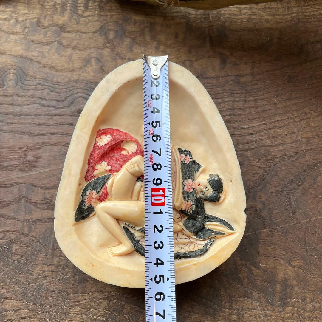 骨董／裏春画／置物／彫刻／おたふく／おかめ - メルカリ