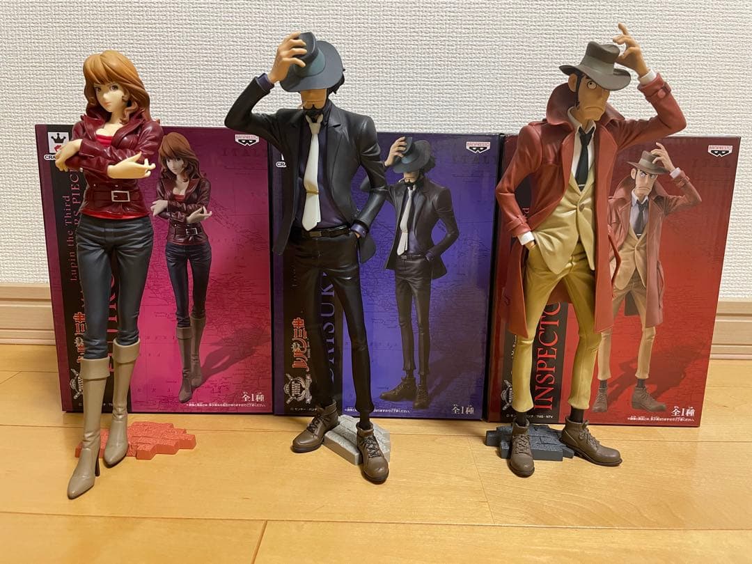 ルパン3世 MSP 次元大介 峰不二子 銭形警部 フィギュア セット - メルカリ