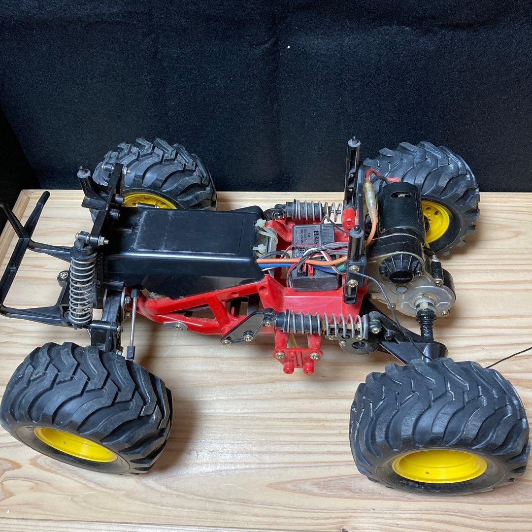 ラジコンカー タミヤ ブラックフット 1/10 - メルカリ