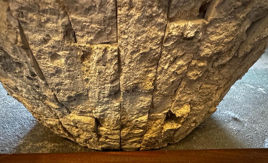 現代アート 石のお洒落な 壺 高さ94cm ヨーロピアン アジアン