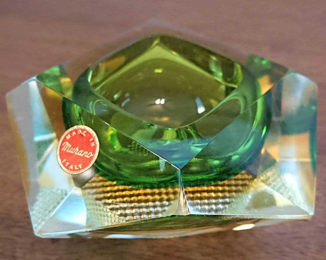 アンティーク・ベネチアンガラス/ムラーノ ガラスボウル