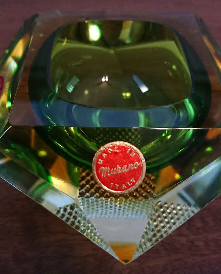 アンティーク・ベネチアンガラス/ムラーノ ガラスボウル