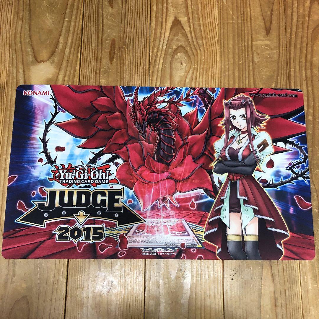 十六夜アキ ブラック・ローズ・ドラゴン 2015 JUDGE プレイマット
