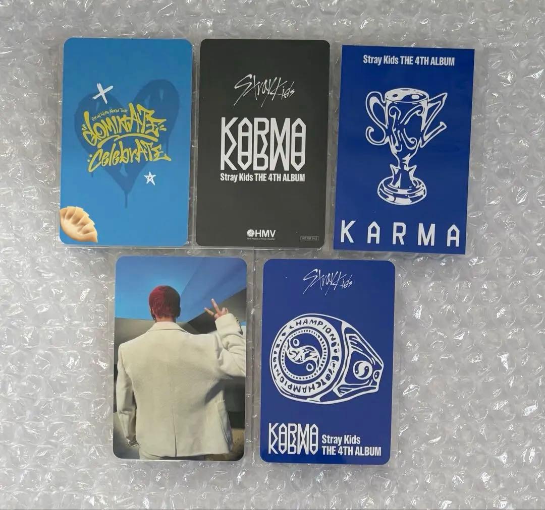 straykids スキズ KARMA ヒョンジン 特典 封入 ト レカセット - メルカリ