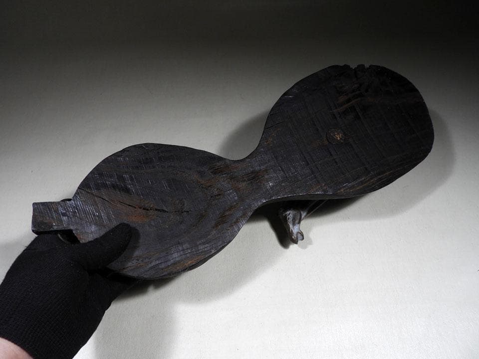 ●来年の干支 午 馬 瓢箪から駒 縁起物 古木の瓢箪 陶器の馬 壁掛け 縦47㎝