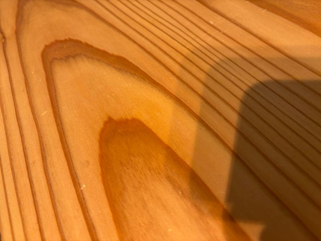 杉無垢天板とKANDEMONO THE LEGS Iライン BlackSteel