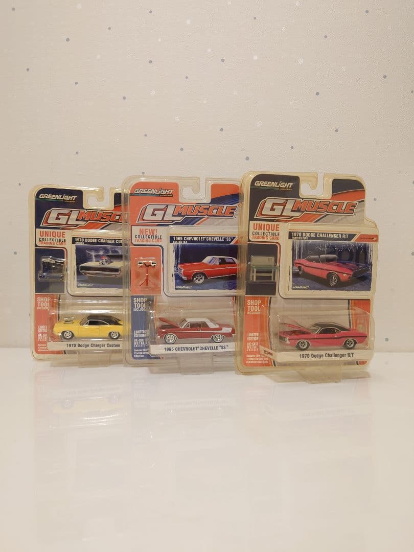 グリーンライト ダッジ チャレンジャー チャージャー シボレー