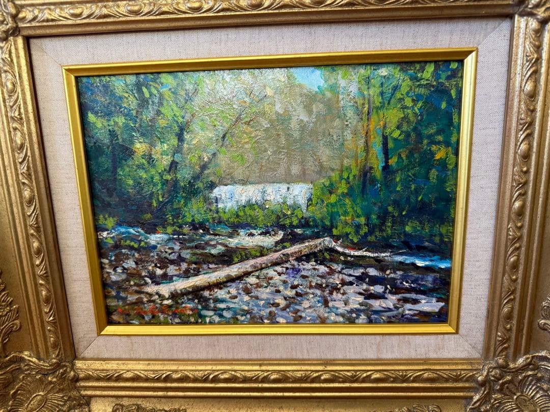 110.「タイトル不明」髙橋一善 油絵