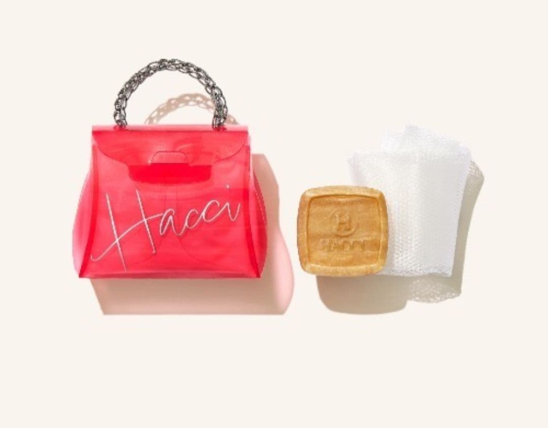 【新品未使用】HACCI☆ボディソープ限定パケ＋はちみつ洗顔石鹸トラベルサイズ