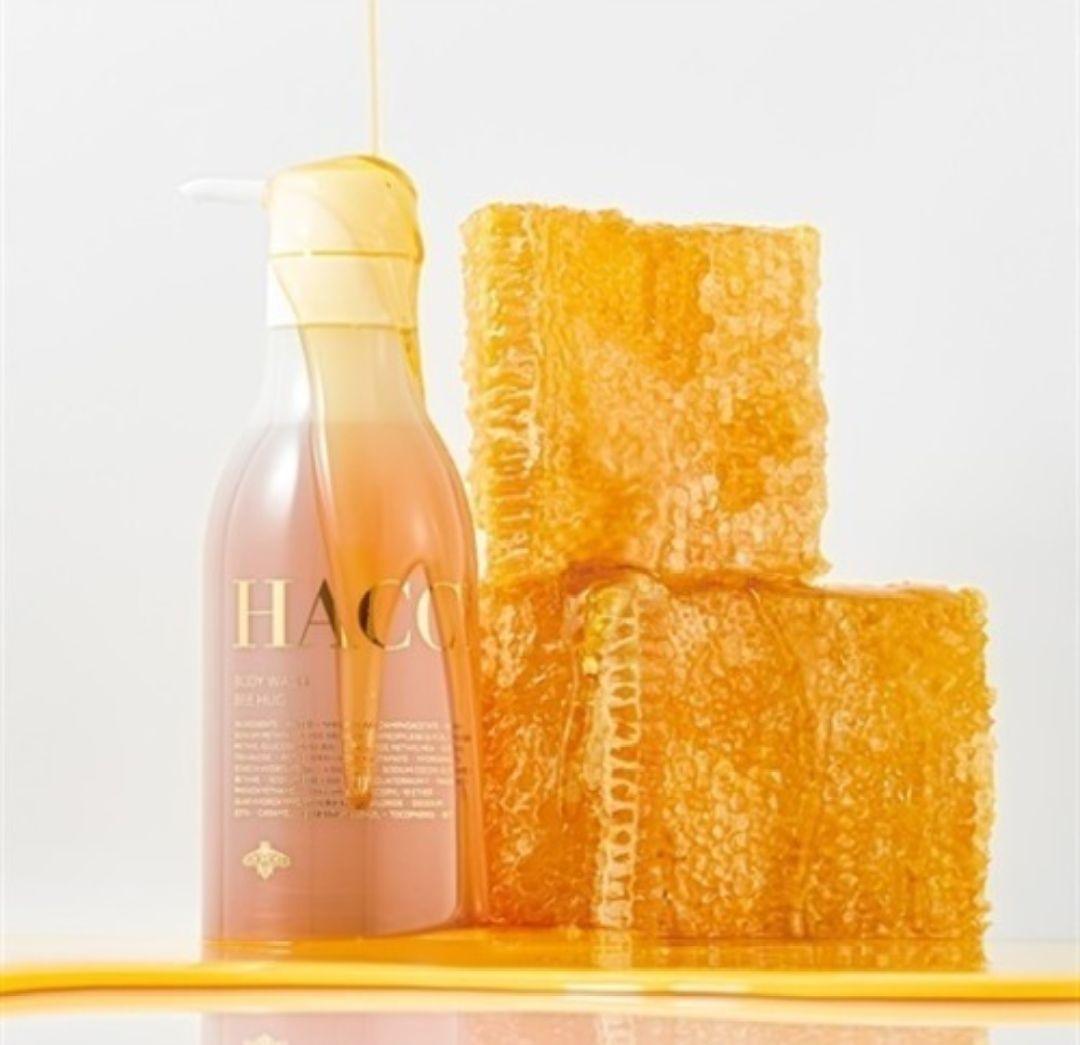 【新品未使用】HACCI☆ボディソープ限定パケ＋はちみつ洗顔石鹸トラベルサイズ