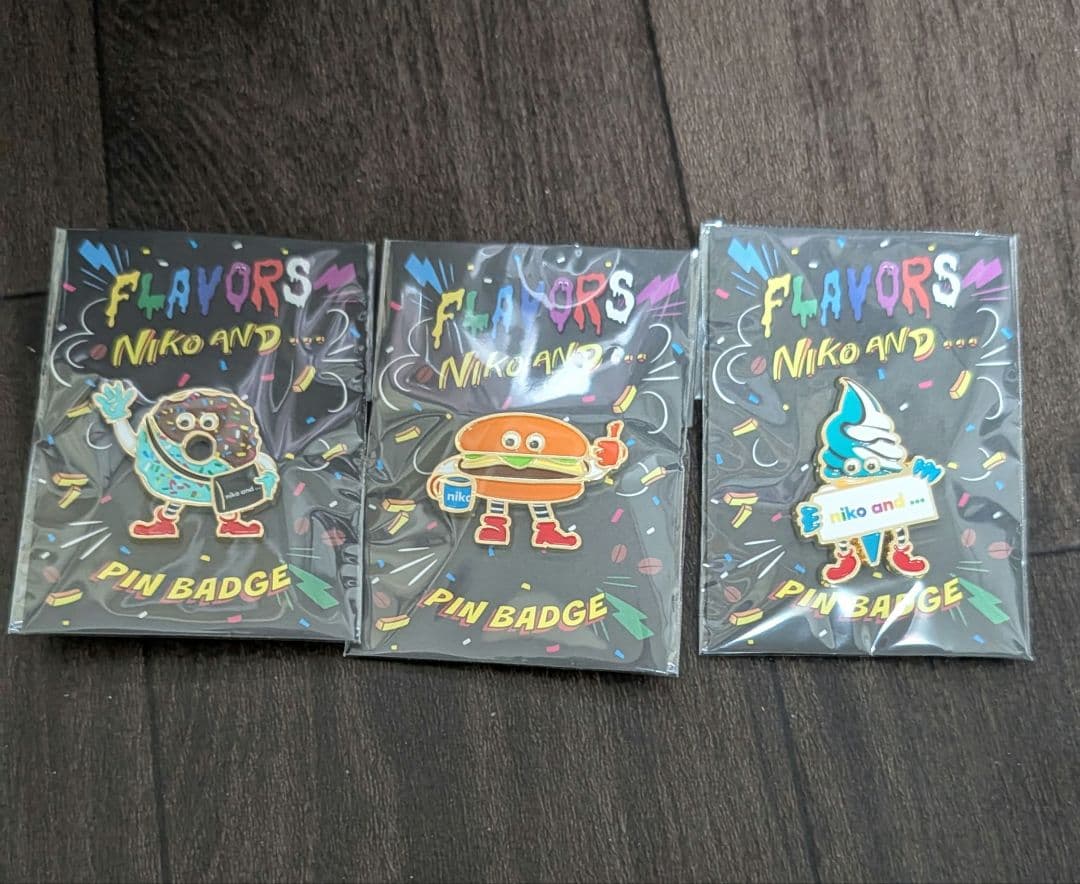 フレーバーズ ガチャNo.1〜5フルコンプ&niko and ...コラボ