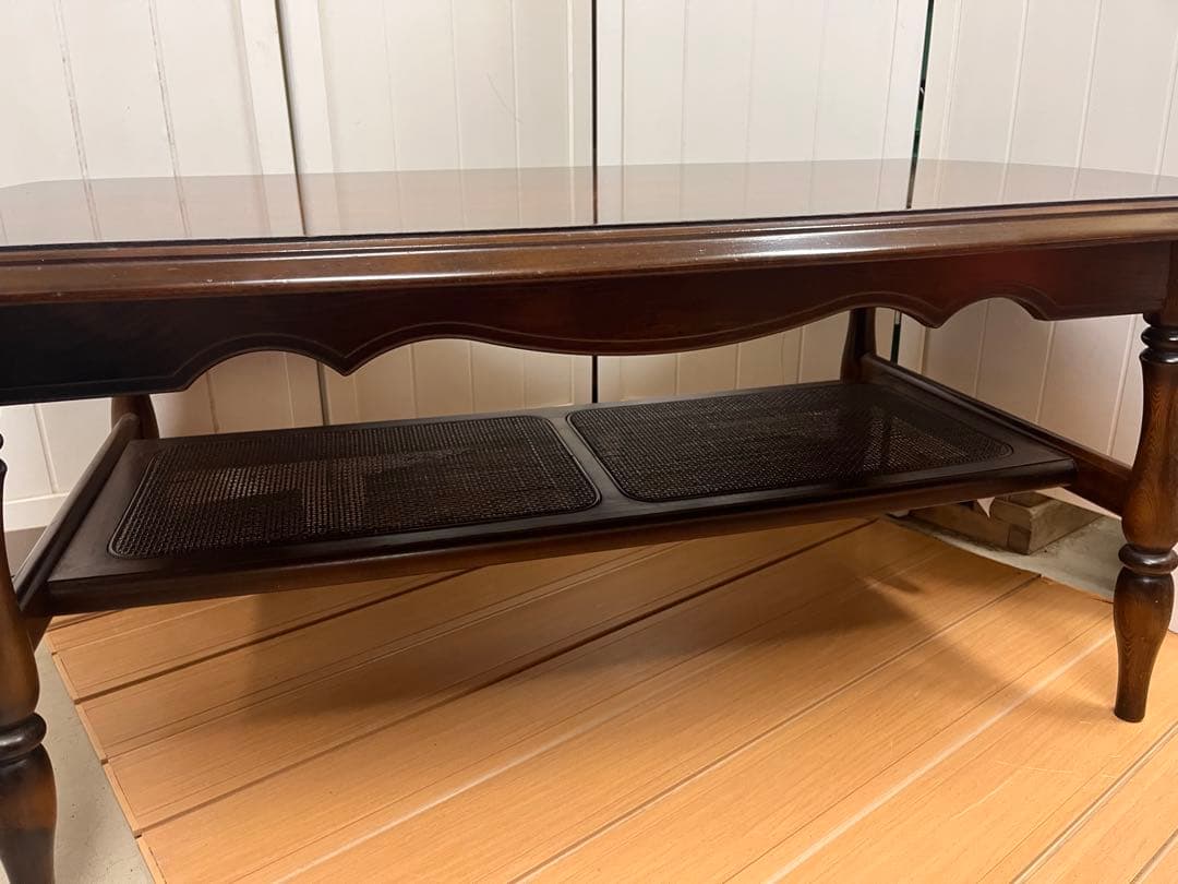 送料込み！カリモク コロニアル センター テーブル ビンテージ　アンティーク